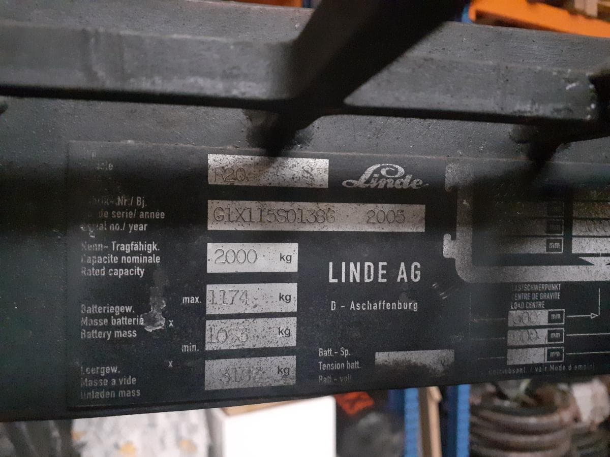 Empilhador Retrátil Linde R20 S · Ano 2005 — imagen 14