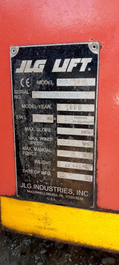 Elevador de lança JLG -660 SJ · — image 12