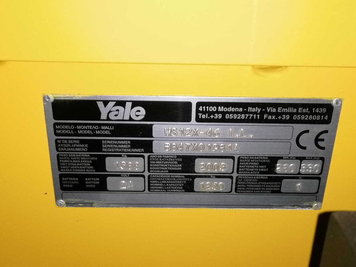 Stacker Yale MS 12X · Ano 2003 — imagem 12
