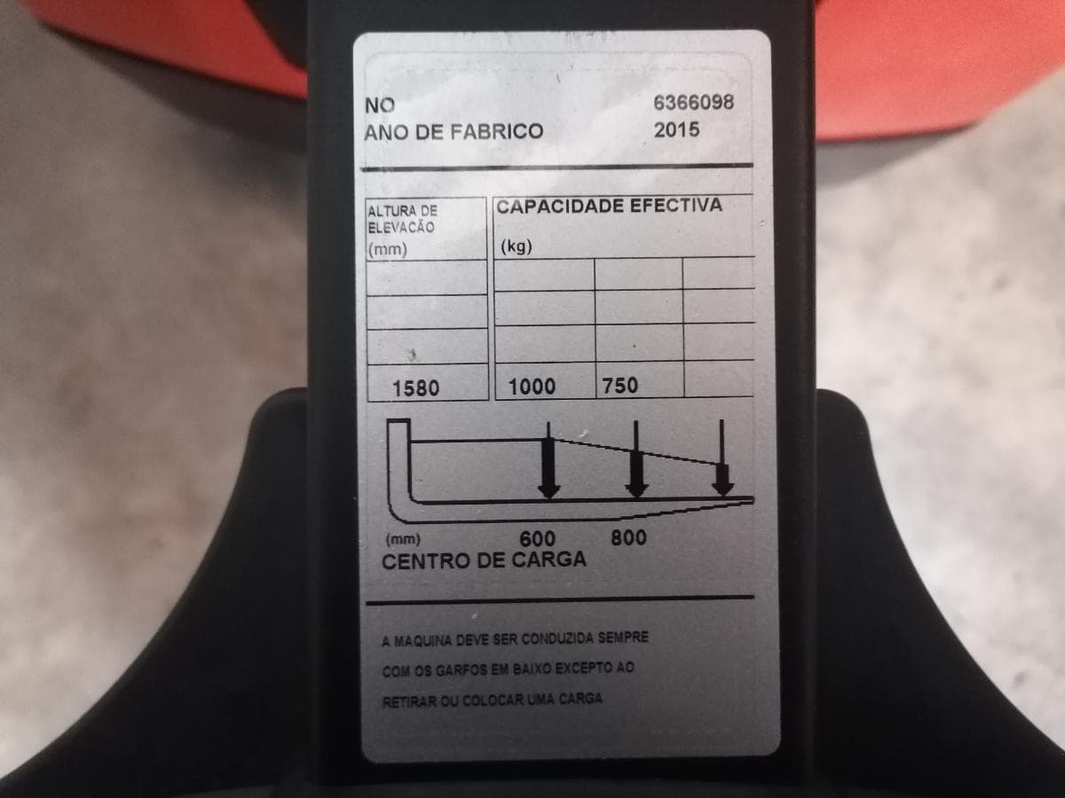 Stacker BT HWE 100 · Ano 2015 — image 8