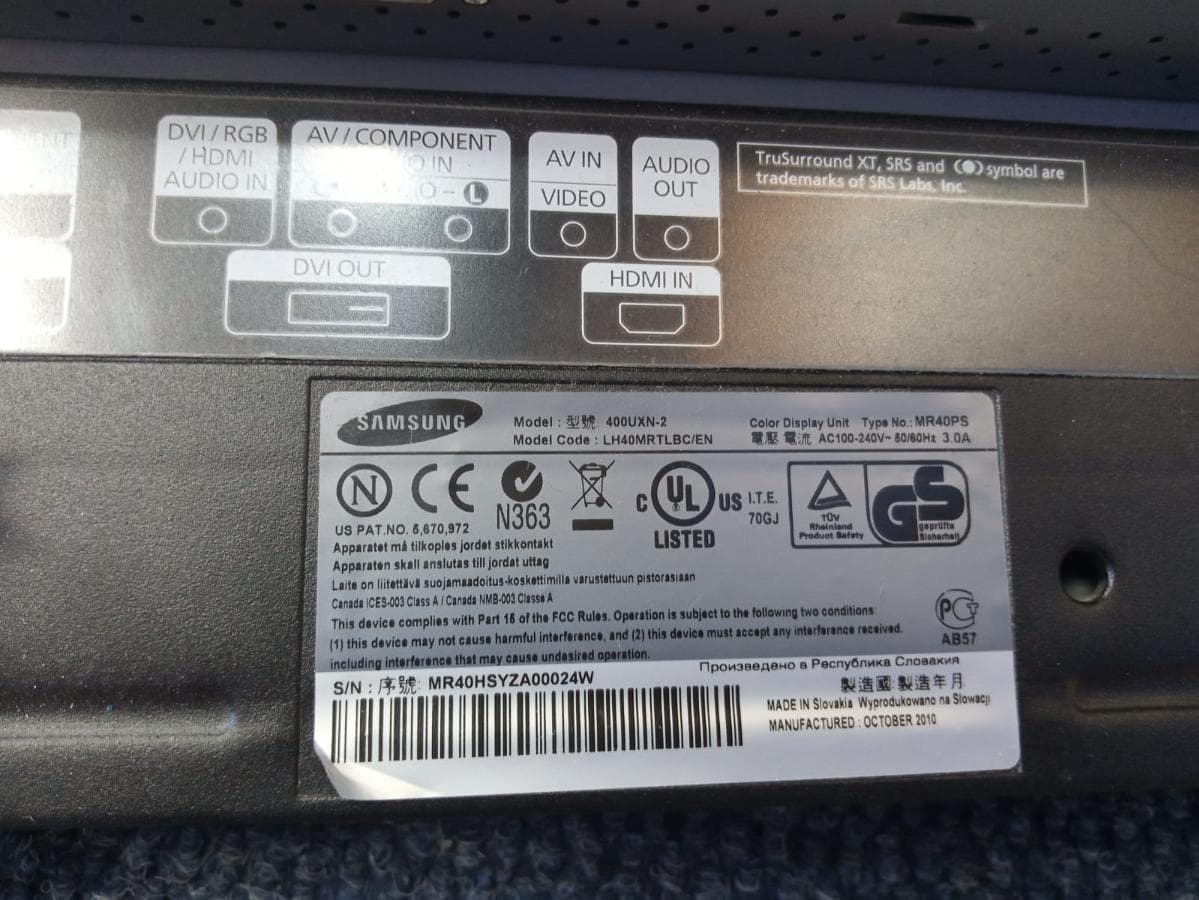 TV LCD Samsung 40p · — imagem 2