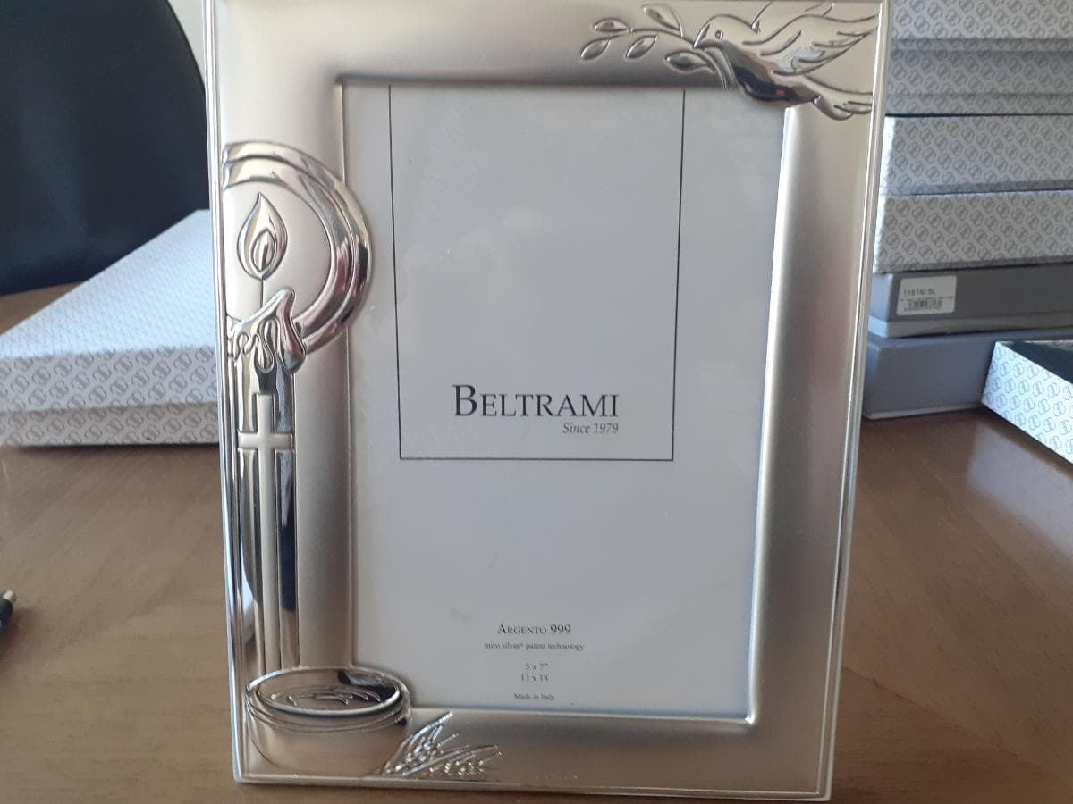 Produtos de Bebé e Criança + Molduras + Álbuns de fotografias + Mealheiros prata + Livro Oração 1.ª Comunhão + Bibelots em prata + Artigos de bebé e criança + Concha de Batismo + Molduras + Álbuns + Mealheiros + Caixas de bebé + Porta chupetas — imagen 54