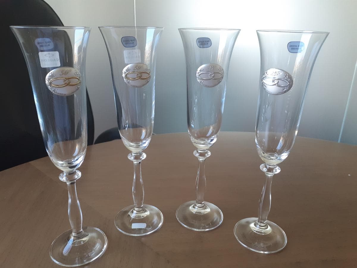 Produto em Cristal + Estojos de vinho em prata  + Artigos em Cristal + Copos em Vidro Pintado + Copos + Jarras decorativas — image 2
