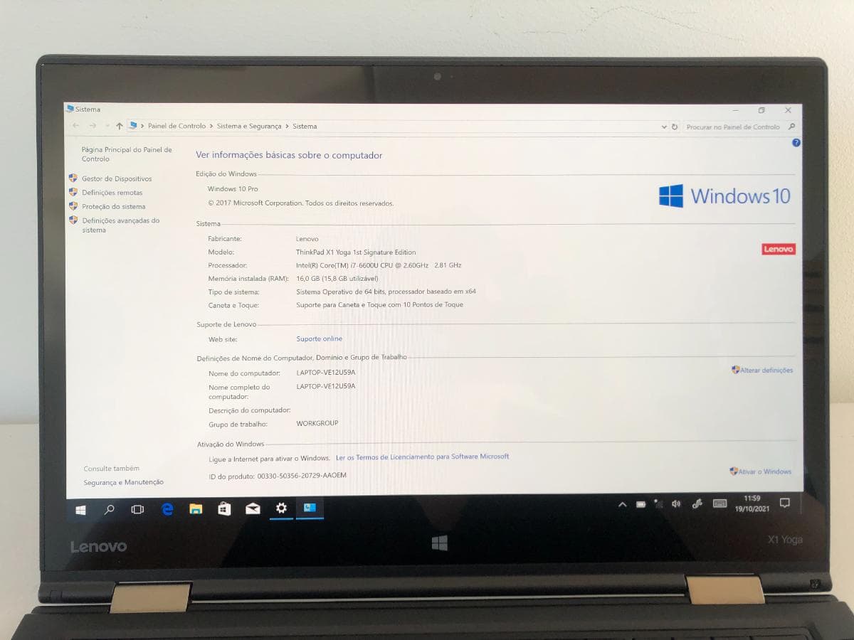 Portátil Lenovo ThinkPad X1 Yoga — imagem 14
