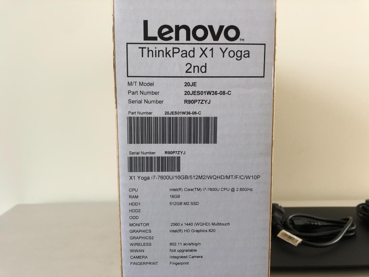 Portátil Lenovo ThinkPad X1 Yoga — imagem 12