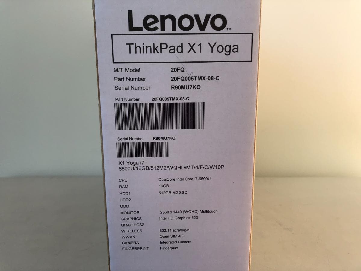 Portátil Lenovo ThinkPad X1 Yoga — imagem 16