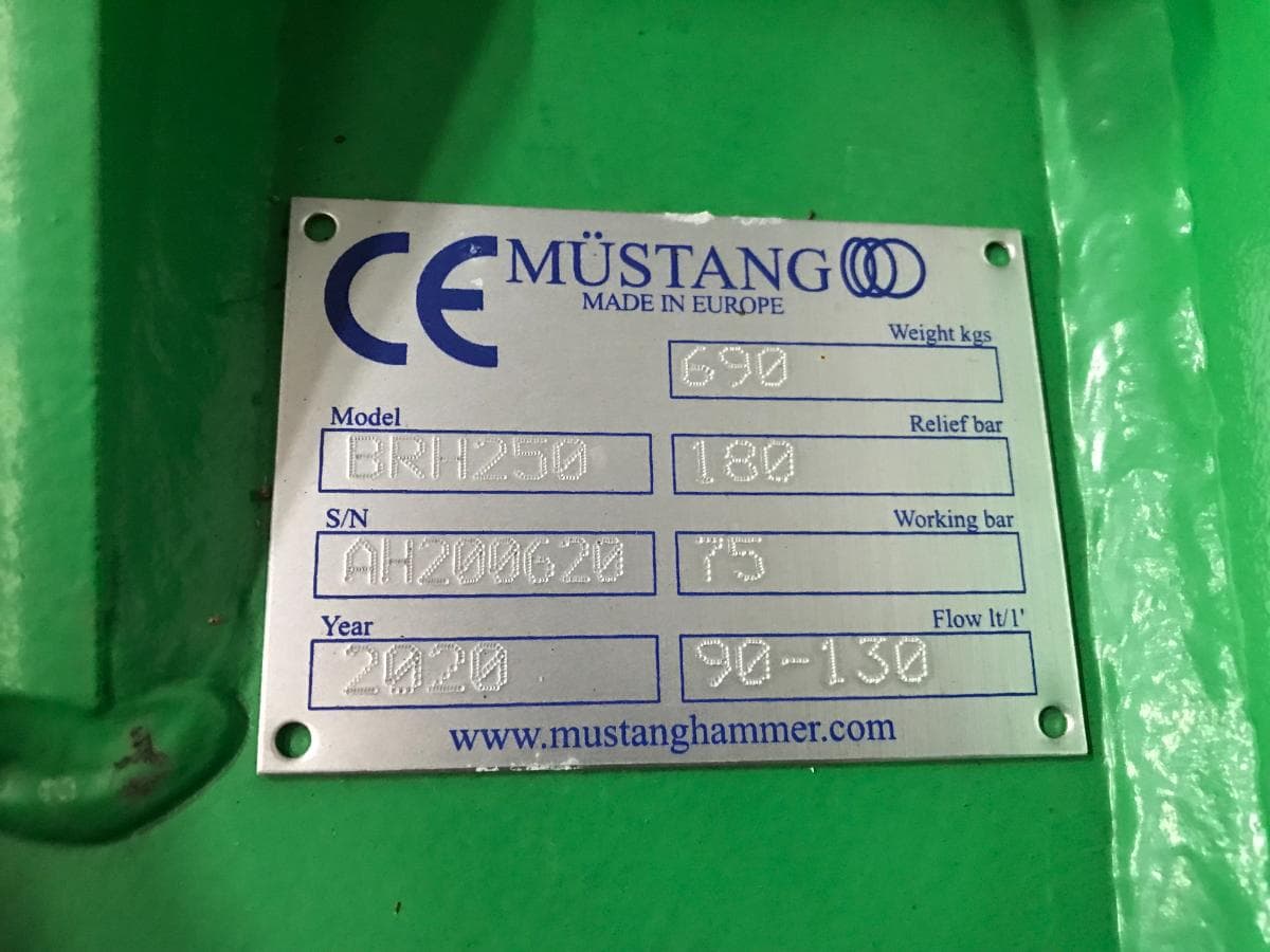 Martelo Pneumático Mustang BRH250 — imagen 6
