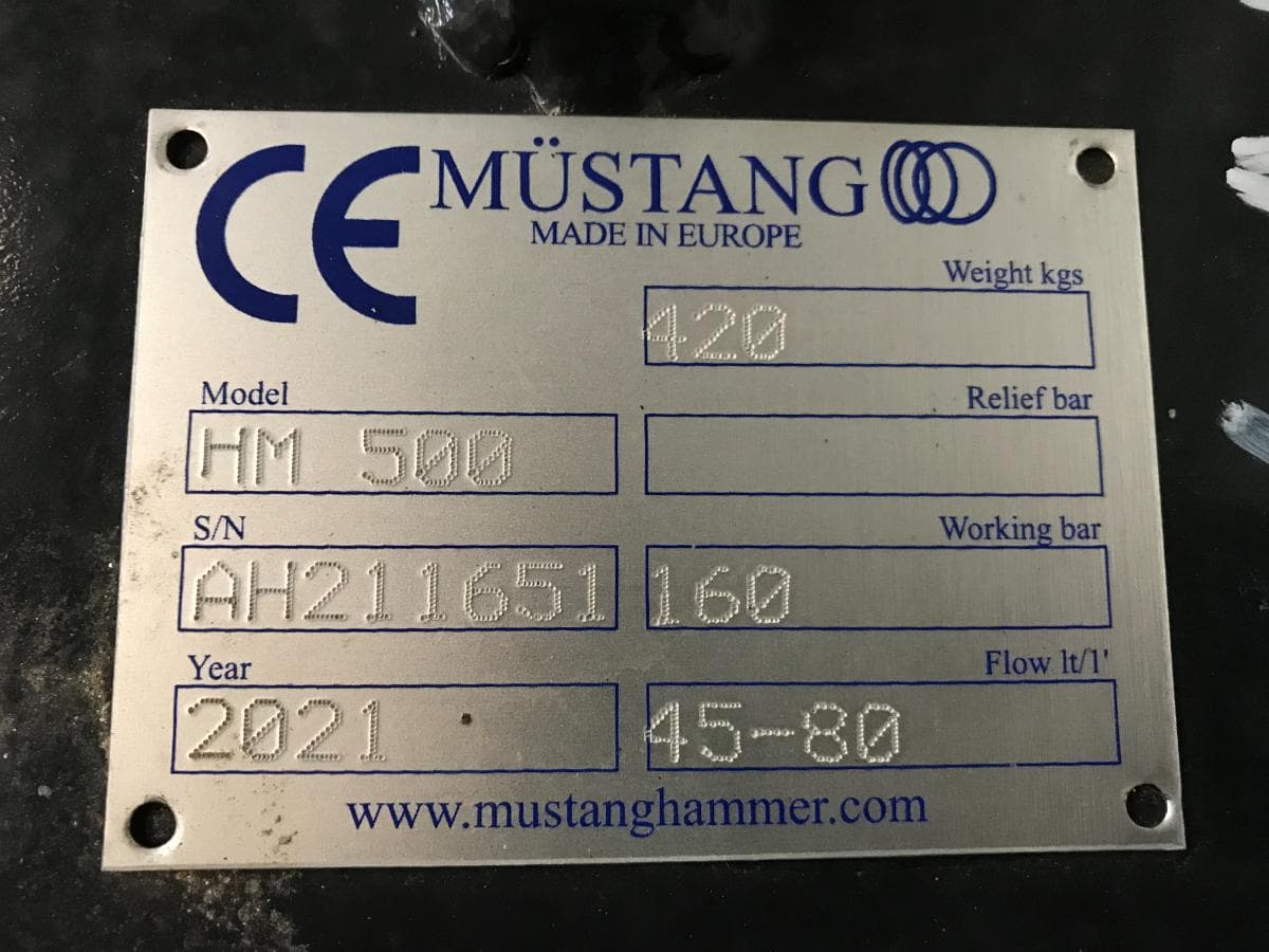 Martelo Pneumático Mustang HM500 — imagen 6