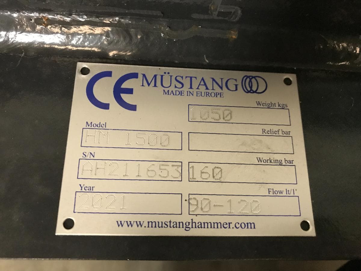 Martelo Pneumático Mustang HM1500 — imagen 6