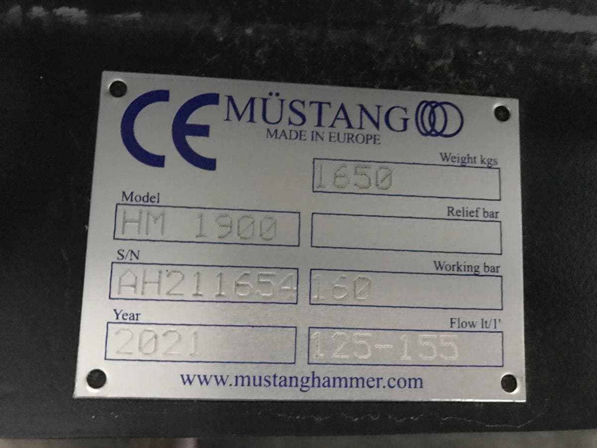 Martelo Pneumático Mustang HM1900 — imagen 6