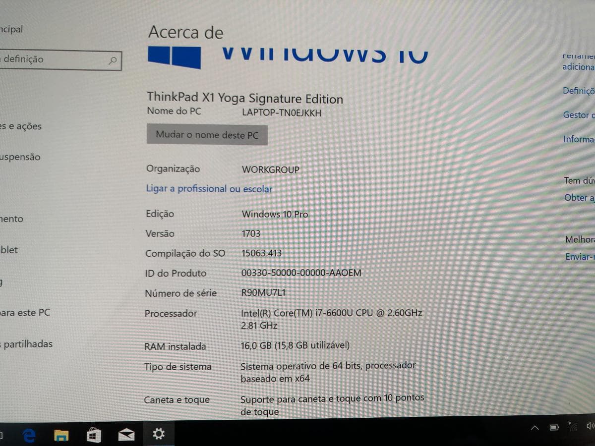 Portátil Lenovo ThinkPad X1 Yoga — imagem 13