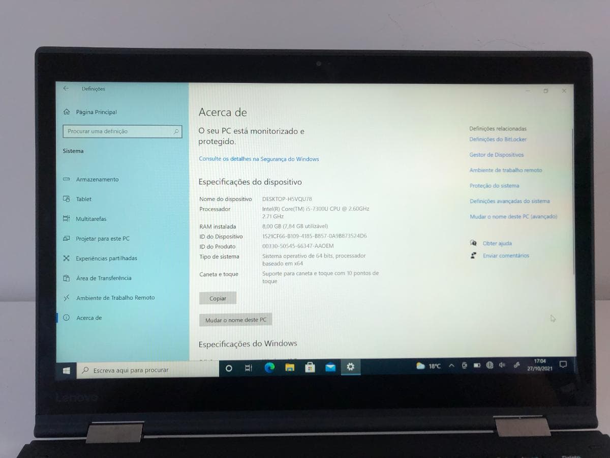Portátil Lenovo ThinkPad X1 Yoga — imagen 5