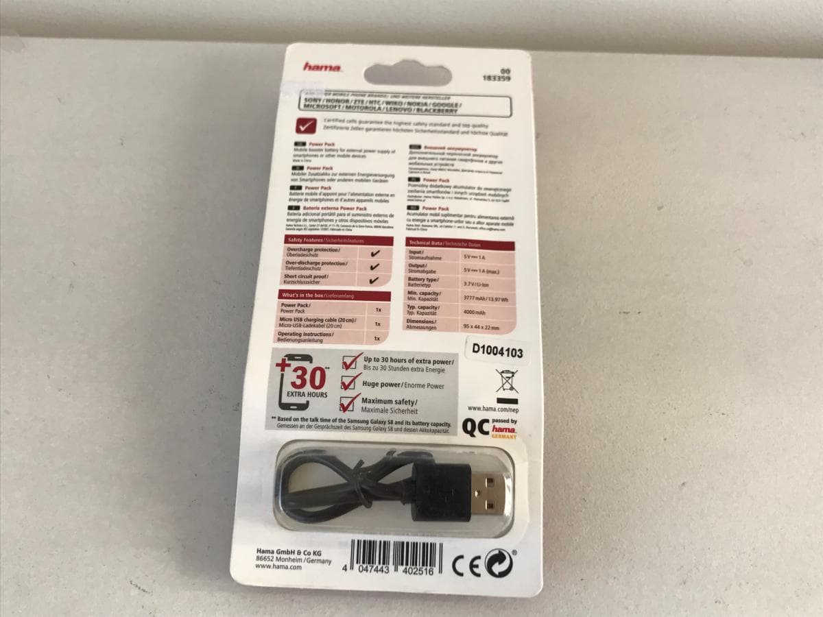 Powerbank Hama — image 5