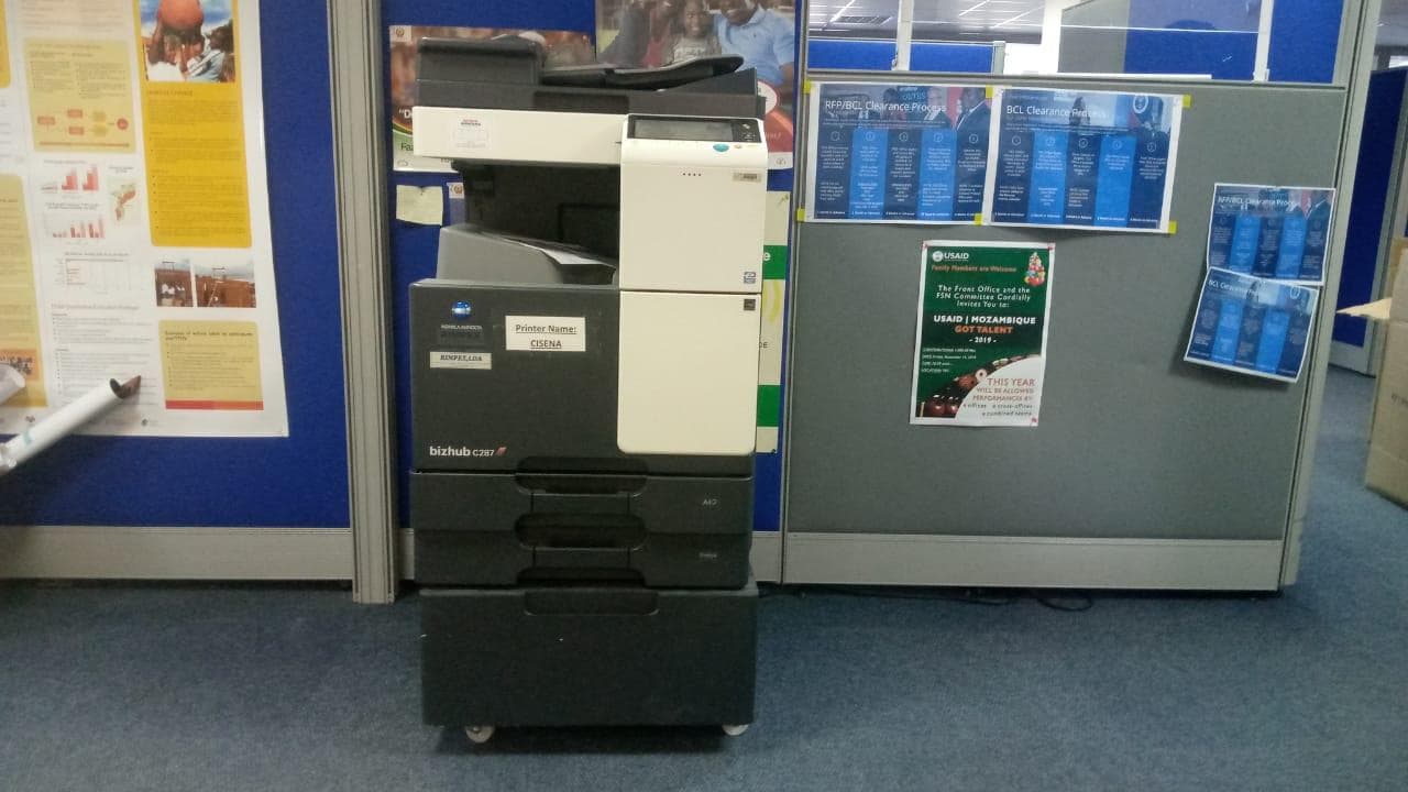 Fotocopiadora Konica Minolta Bizhub c287 · — imagem 2