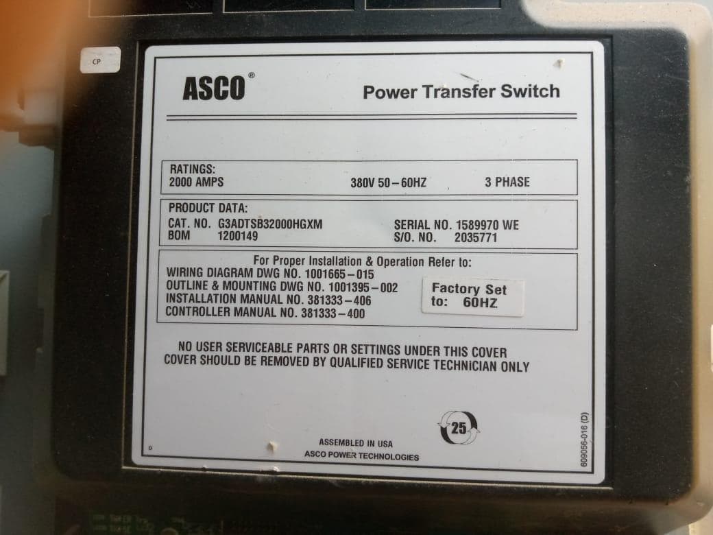 Asco Power Switch · — image 2
