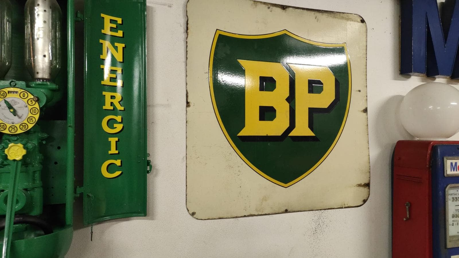 Chapa de esmalte BP — imagem 1