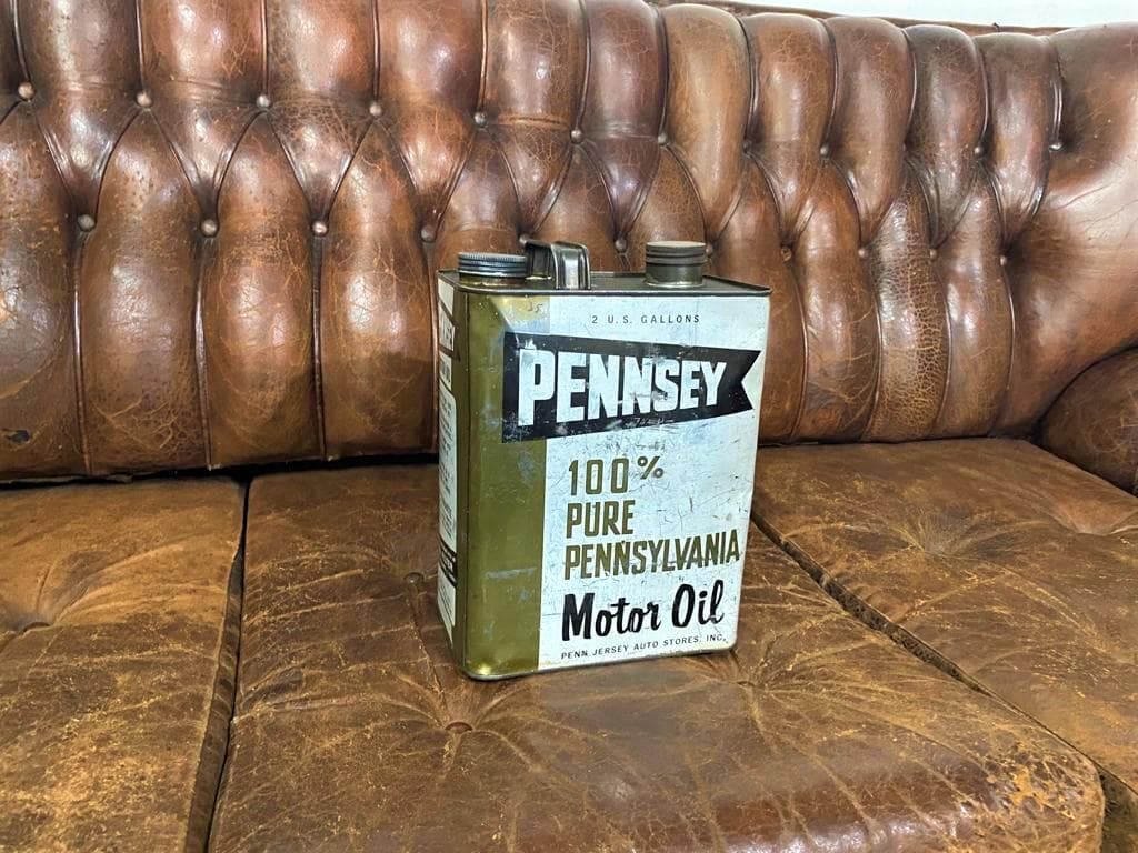 Lata óleo Pennsey 1930 — imagem 1