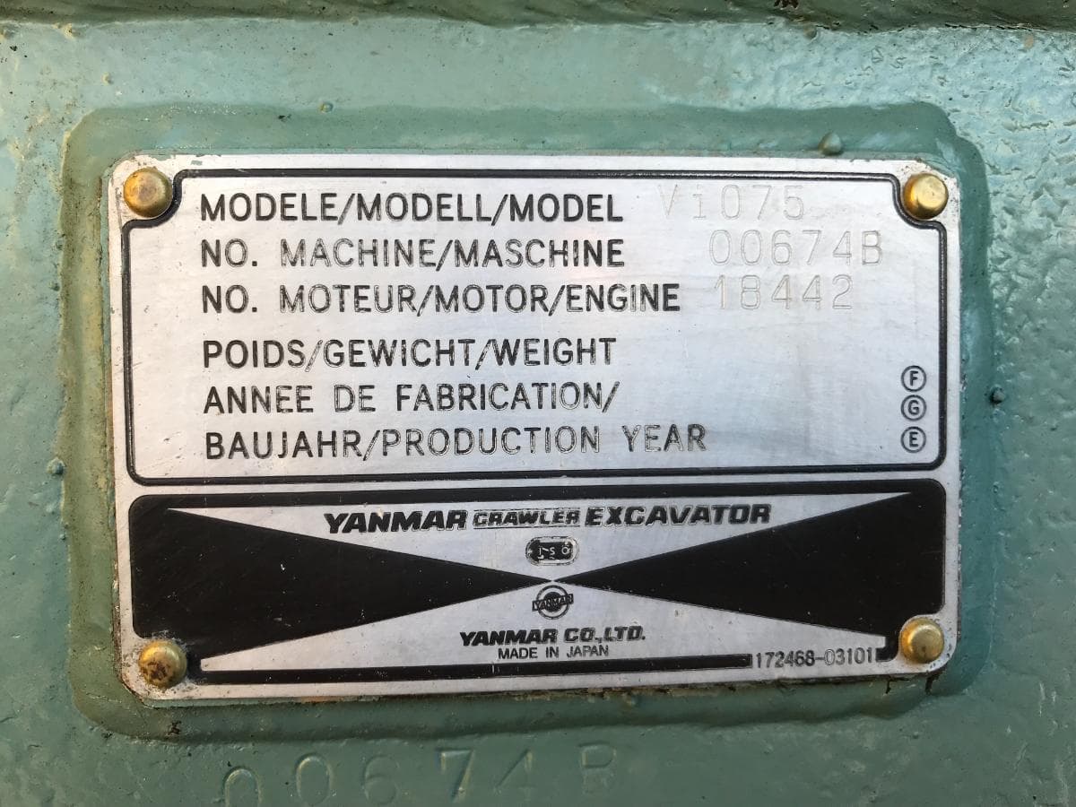 Mini Giratória Yanmar Vio75 — imagen 10