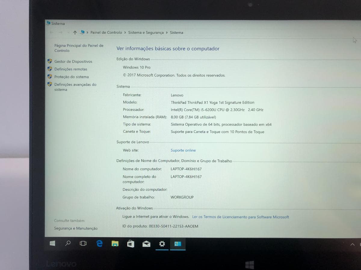 Portátil Lenovo ThinkPad X1 Yoga — imagen 10