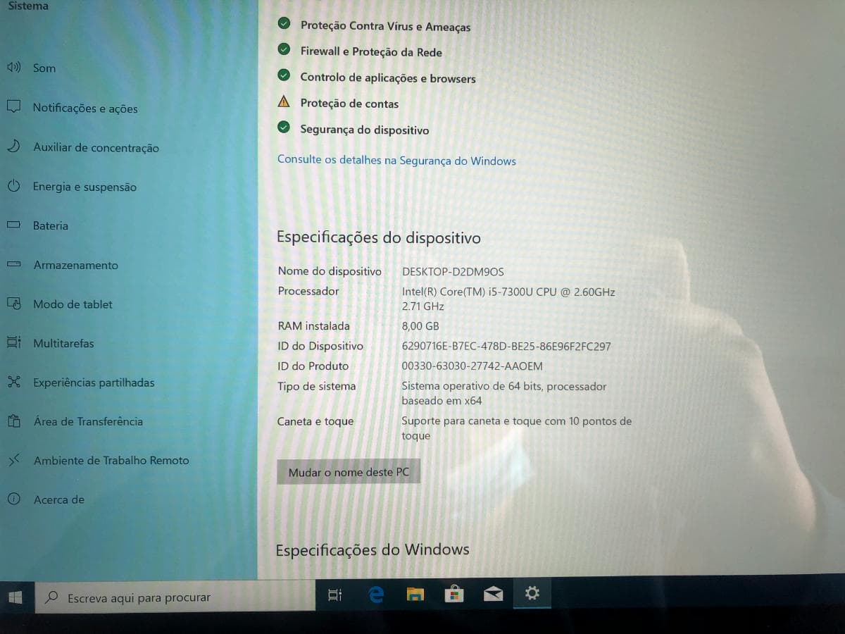Portátil Microsoft Surface Pro 5 · — imagem 13