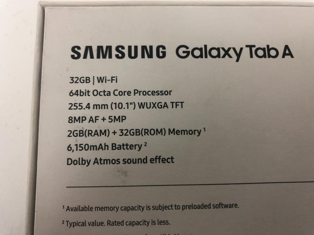 Tablet Samsung Galaxy Tab A 10.1" — imagen 8