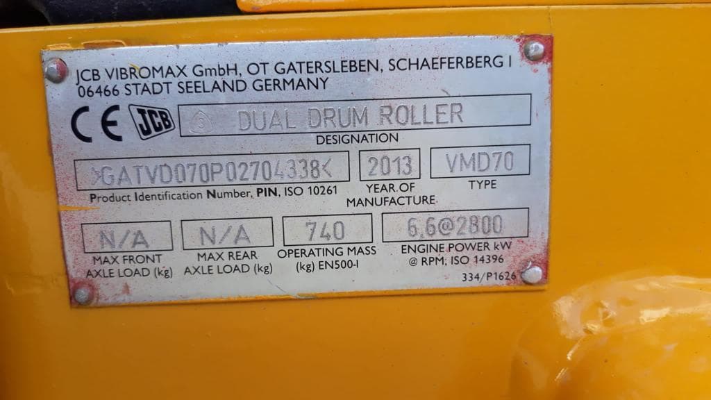 Cilindro JCB VMD70 — image 7