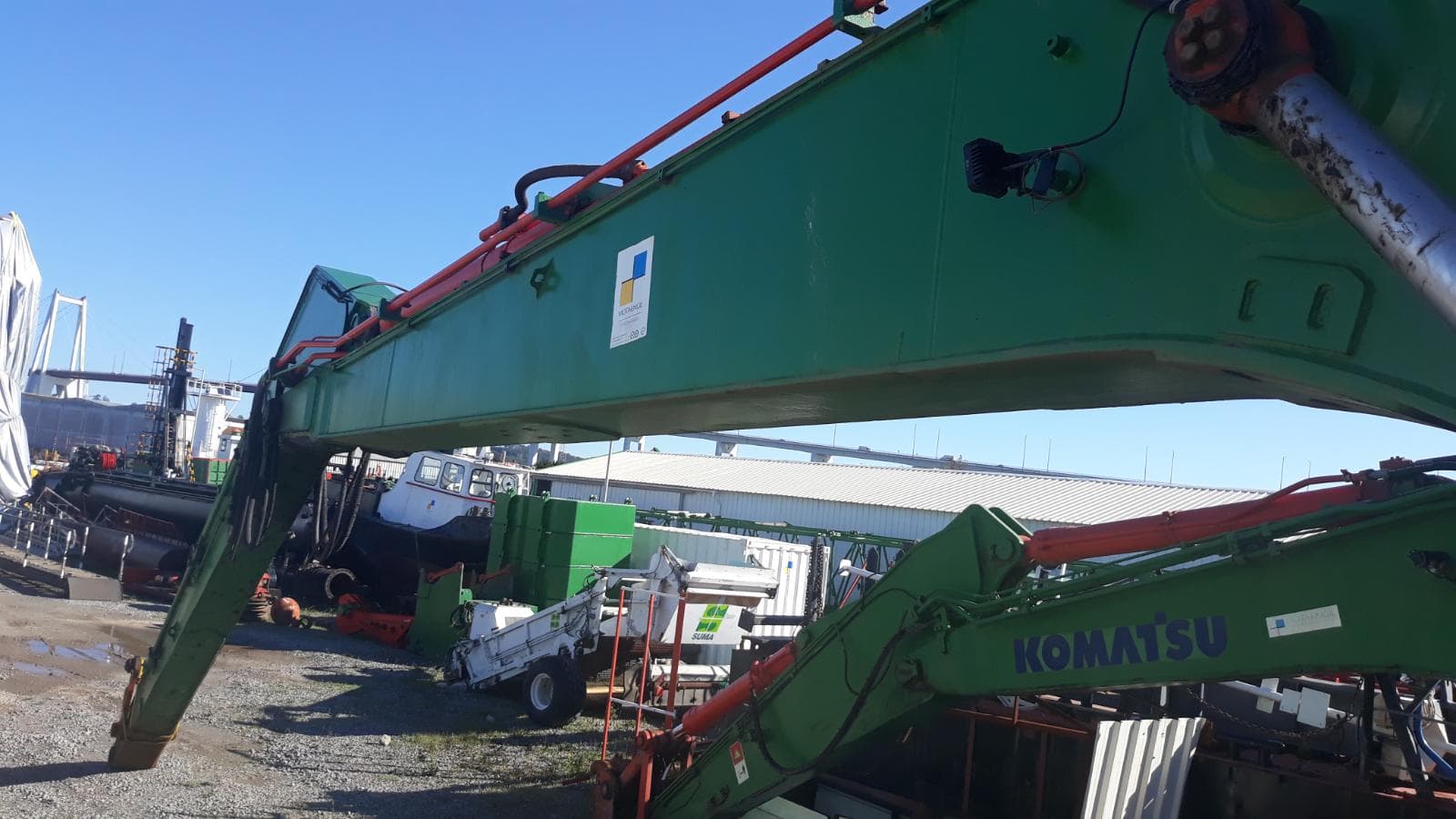 Escavadora com braço longo — imagen 6