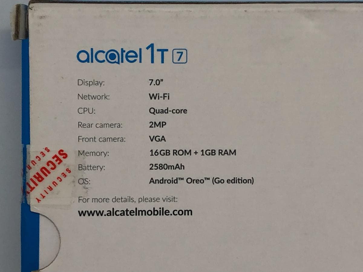 Teléfono móvil Tablet Alcatel 1T 7" — imagen 11