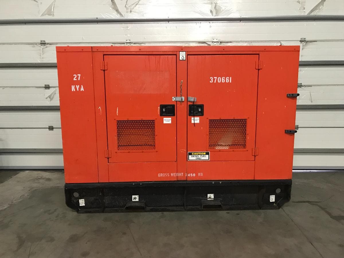 Gerador FG Wilson 27 KVA · Ano 2008 — imagem 1