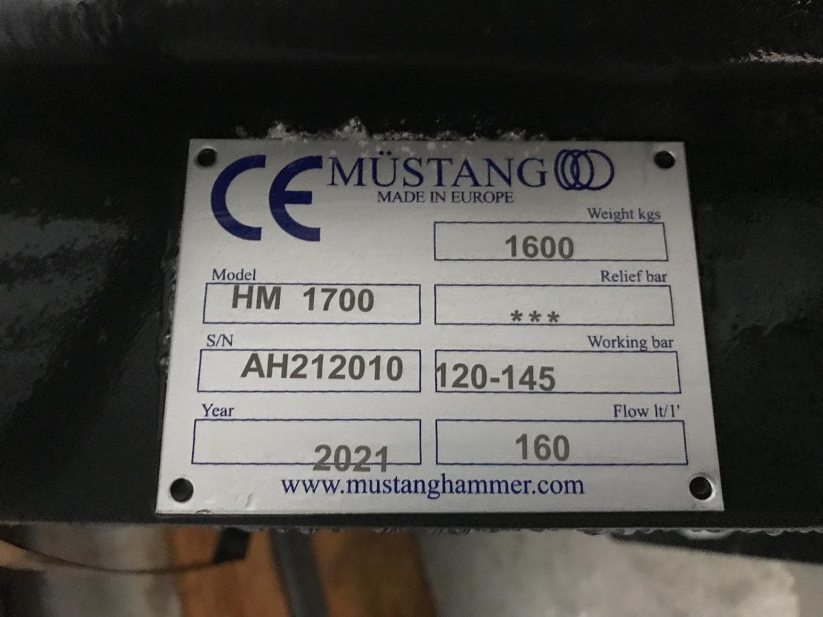 Martelo Mustang HM1700 — imagem 5