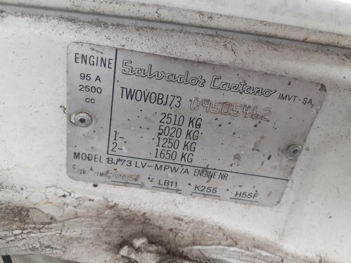 Toyota Land Cruiser BJ 73 · Ano 1990 — imagen 9