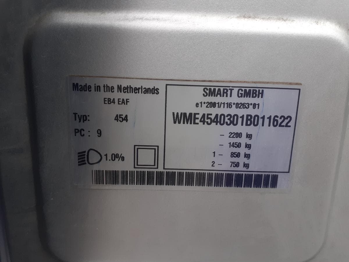 Smart Forfour 1.1 · Ano 2004 — imagen 9