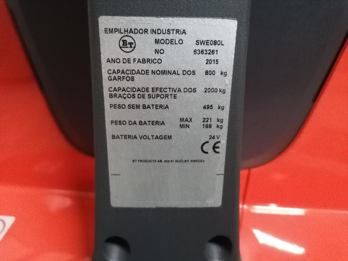 Stacker BT Staxio SWE080 L — imagen 14