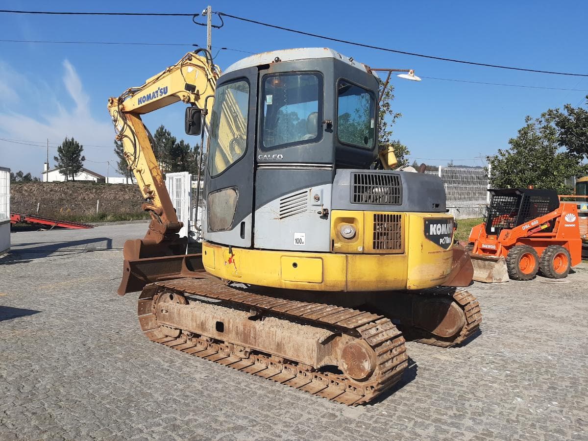Mini Giratória Komatsu PC78 — image 4