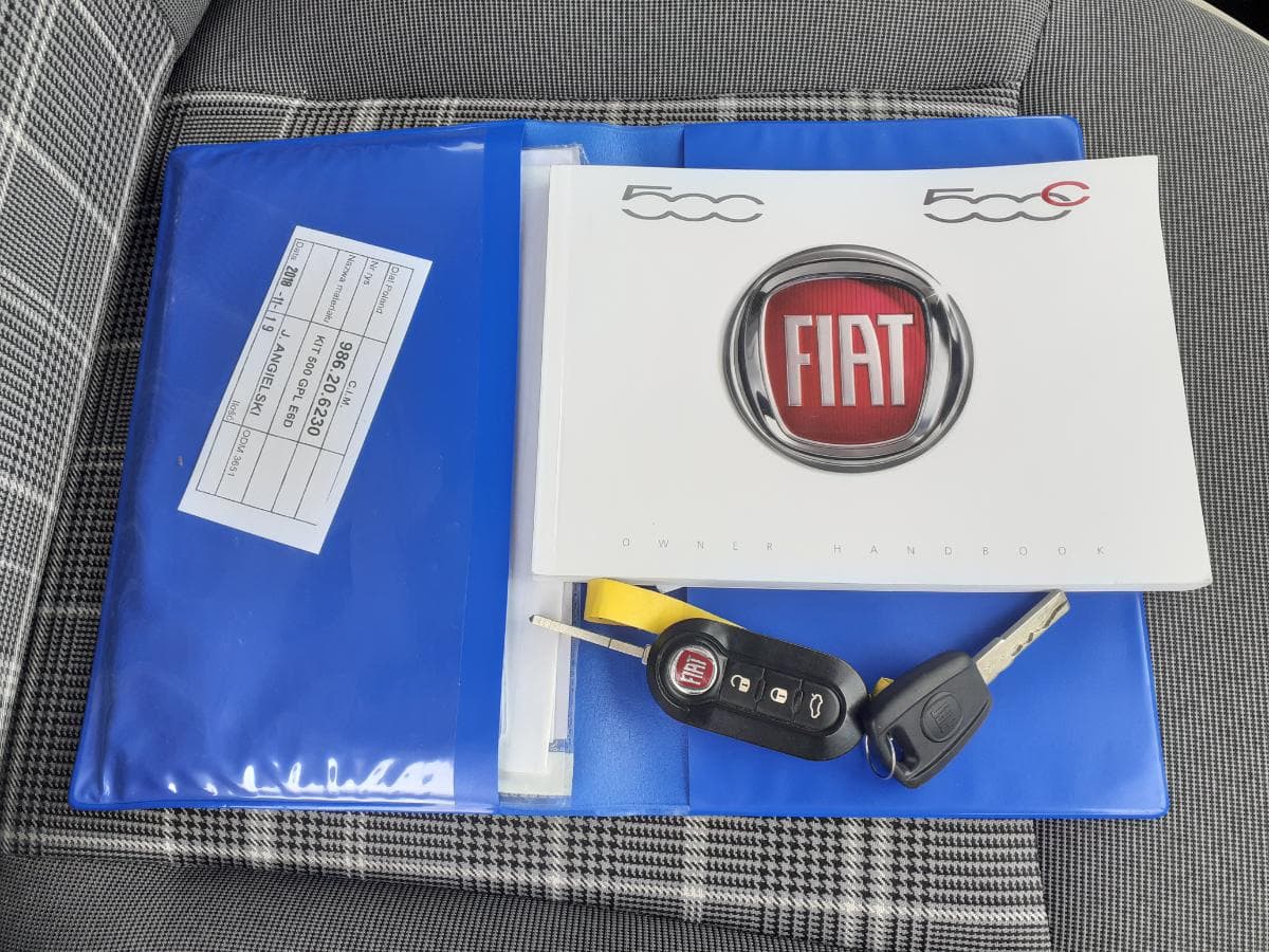 Fiat 500 C Cabrio 1.2 · Ano 2018 — imagem 28