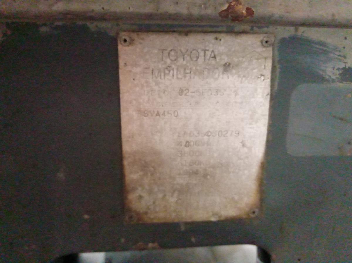 Empilhador Toyota 5F D35 · Ano 1994 — imagem 16
