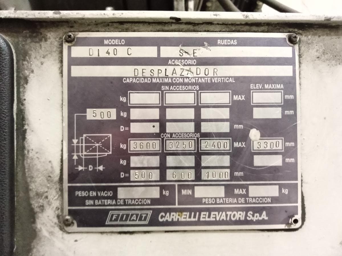 Empilhador Fiat DI 40 — imagem 15