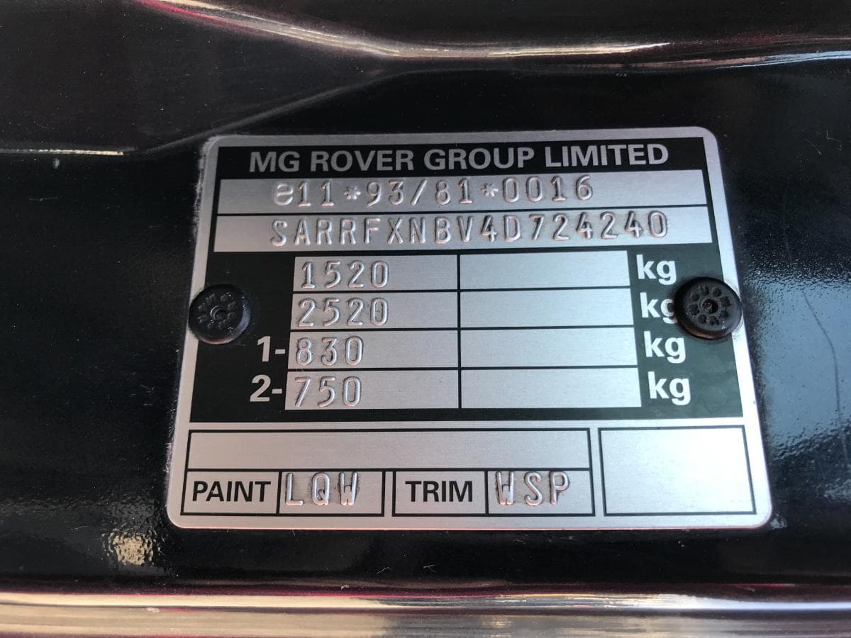 MG ZR · Ano 2004 — imagen 10