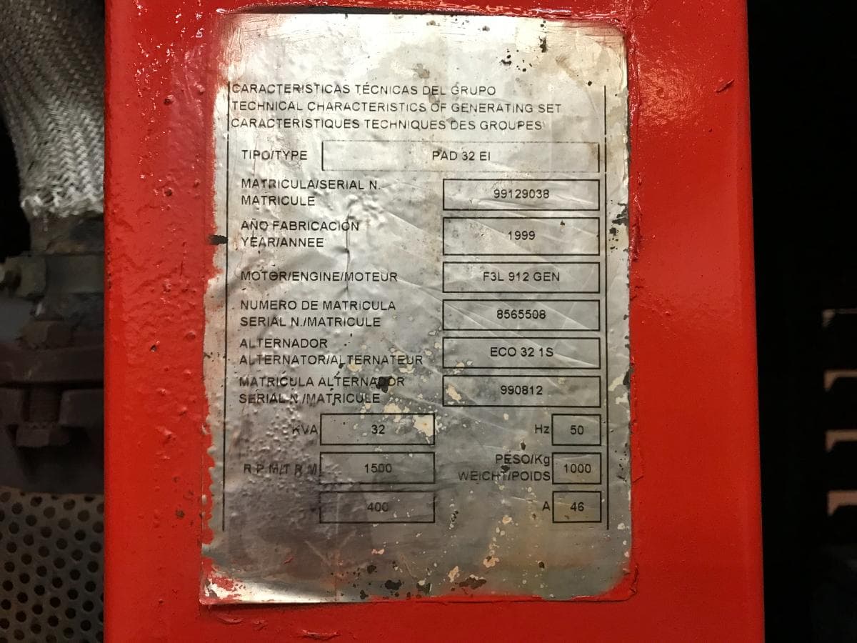 Gerador PAD 32 EI · 32KVA — imagem 8
