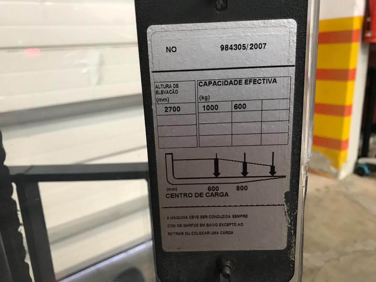 Stacker Toyota 7SM10 · Ano 2007 — imagem 11