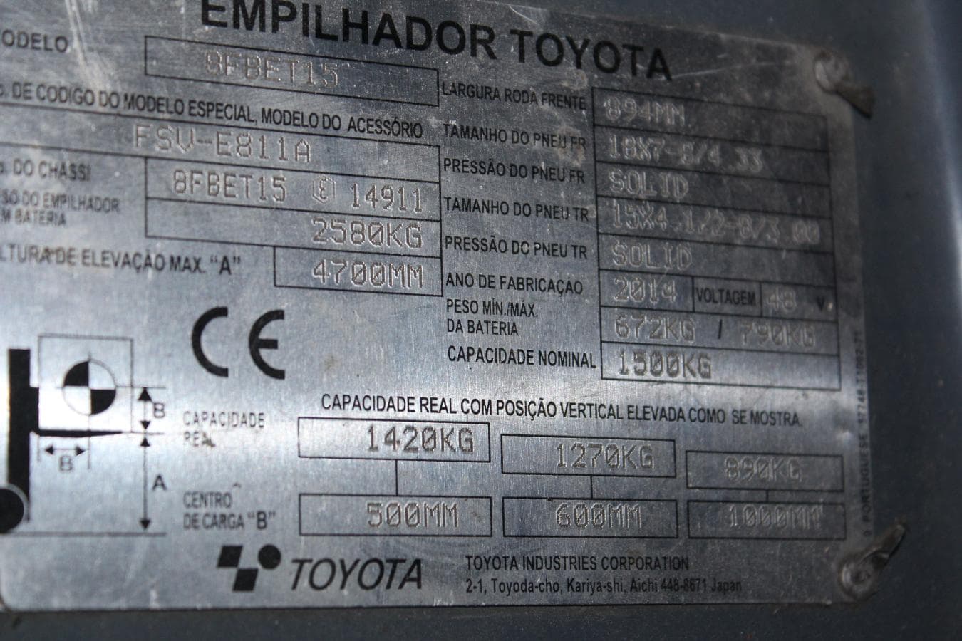 Montacargas Toyota — imagen 3