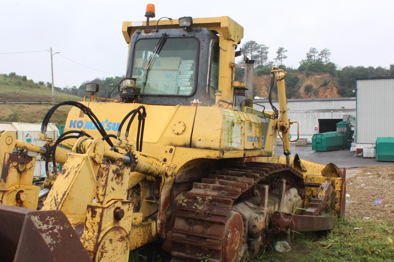 Trator de rastos KOMATSU D155 AX — image 5