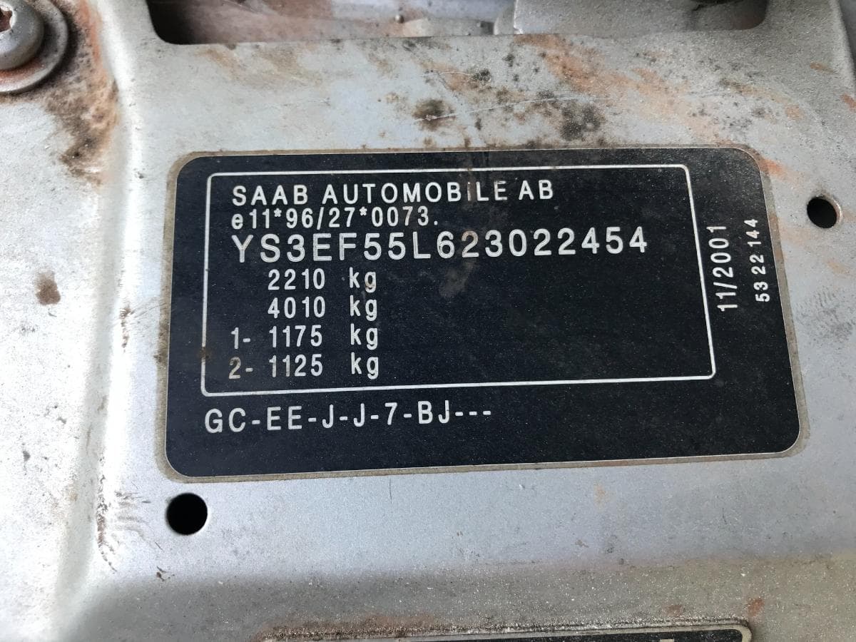Saab 95 3.0 TID · Ano 2003 — imagen 13