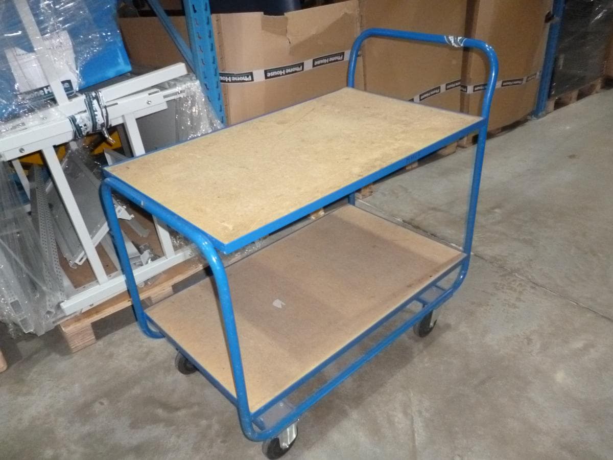 Stacker + Porta paletes + carro mesa + escada de plataforma — imagen 7