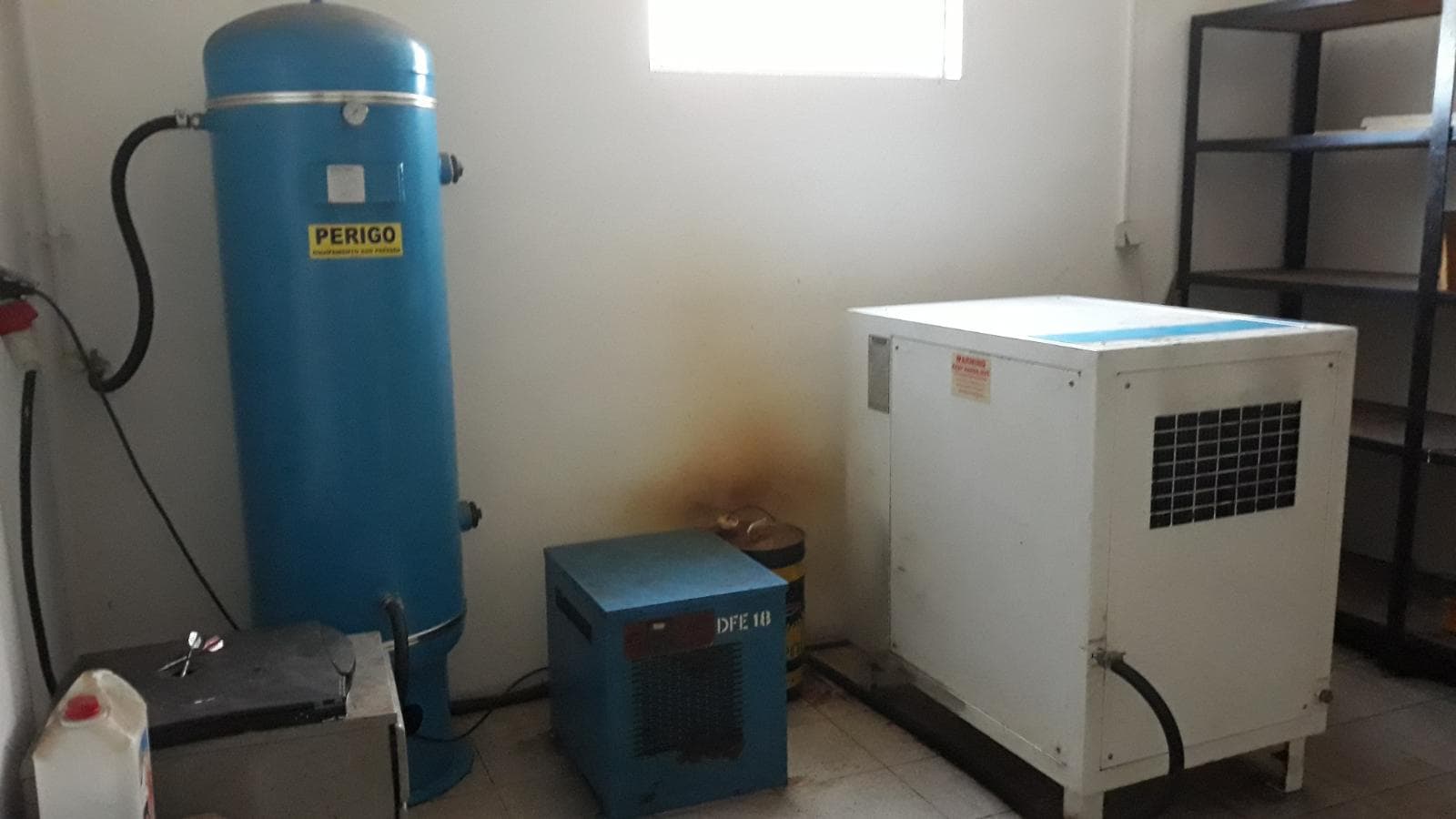 Compressor + Secador e Depósito de Ar — imagem 2