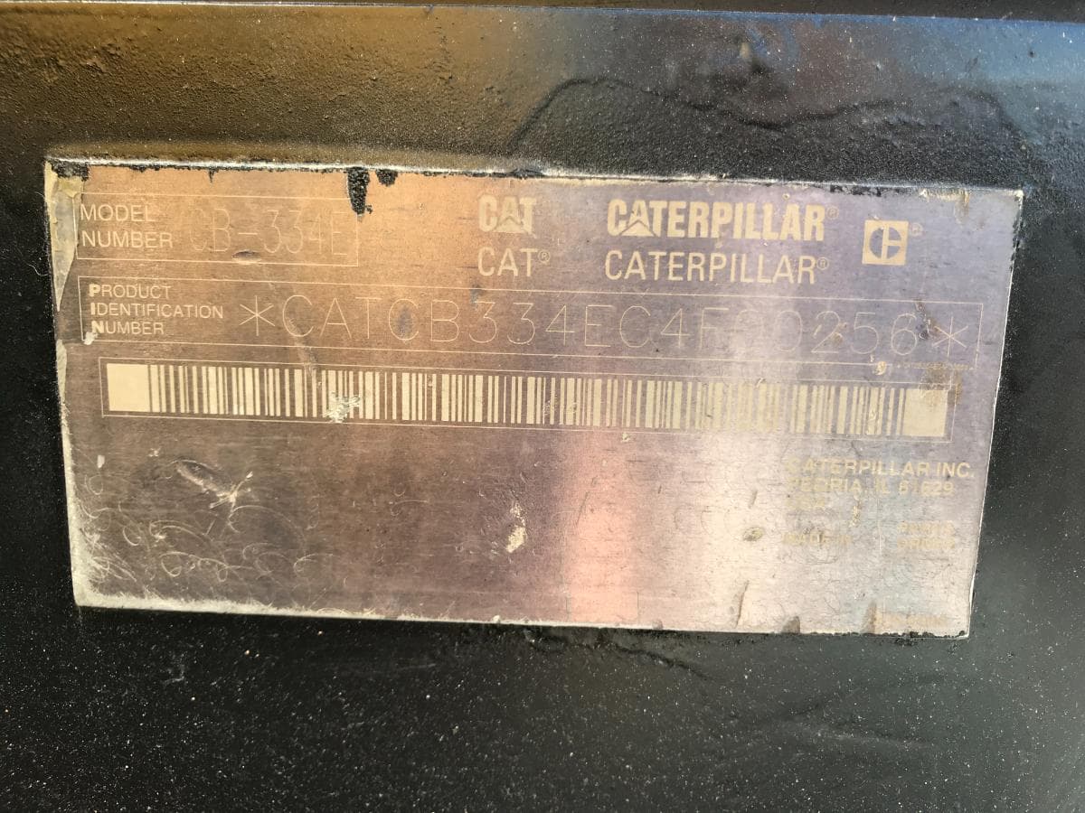 Cilindro CAT CB 334E — imagem 9