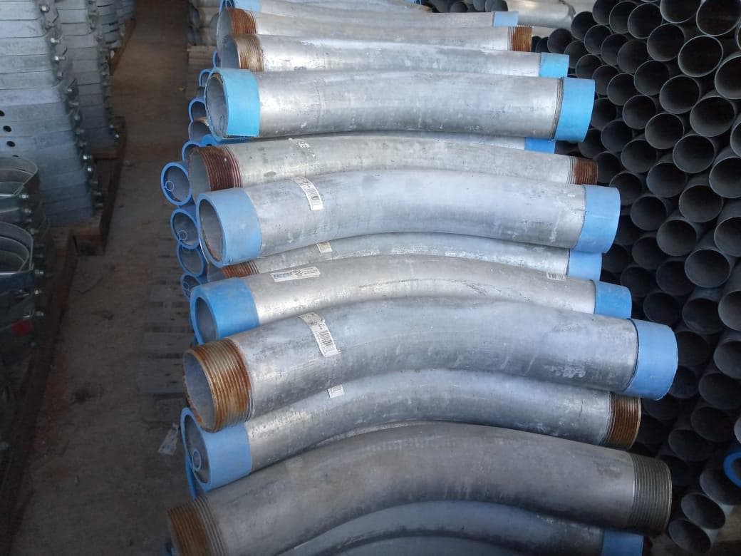 Curvas metálicas de 3" - 45 · — imagem 2