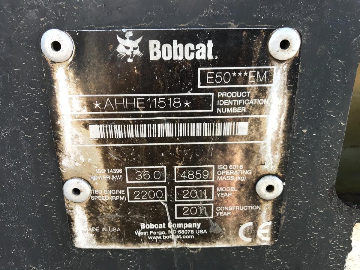 Mini Giratória Bobcat E 50 · Ano 2011 — imagem 13