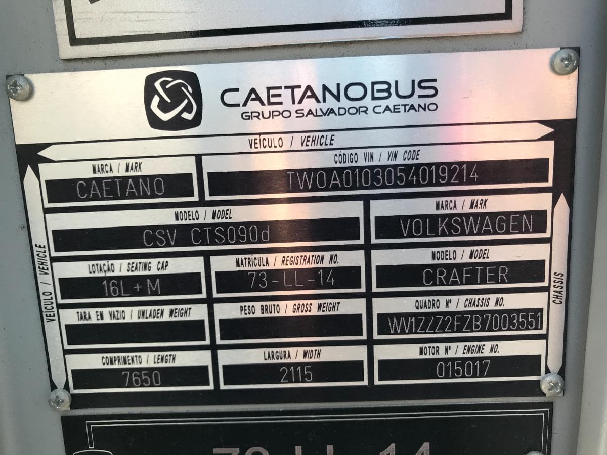 Volkswagen Crafter · 17 Lugares · Ano 2011 — image 10