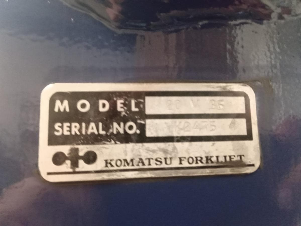 Empilhador Komatsu FD20 · Ano 1997 — imagem 10